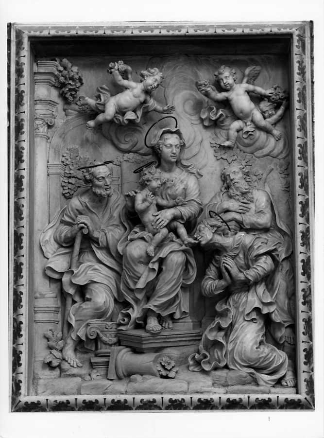 Sacra Famiglia (rilievo) by Antonini Giovanni Battista (prima met&agrave; sec. X